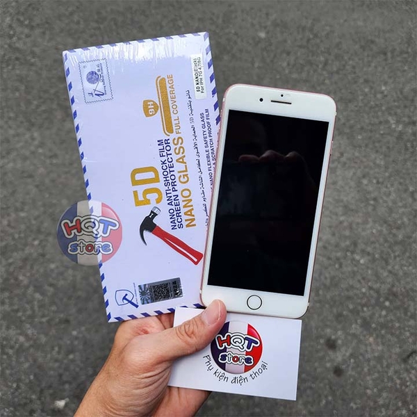 Dán Cường Lực Dẻo Full Màn Hình iTop 5D Nano Film cho IPhone