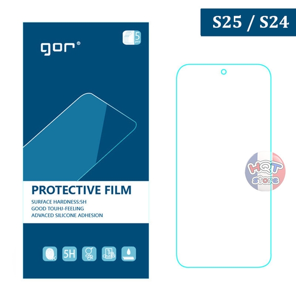 Dán dẻo màn hình Gor HD S25 Ultra S25 Plus S25 S24 Ultra S24 Plus S24