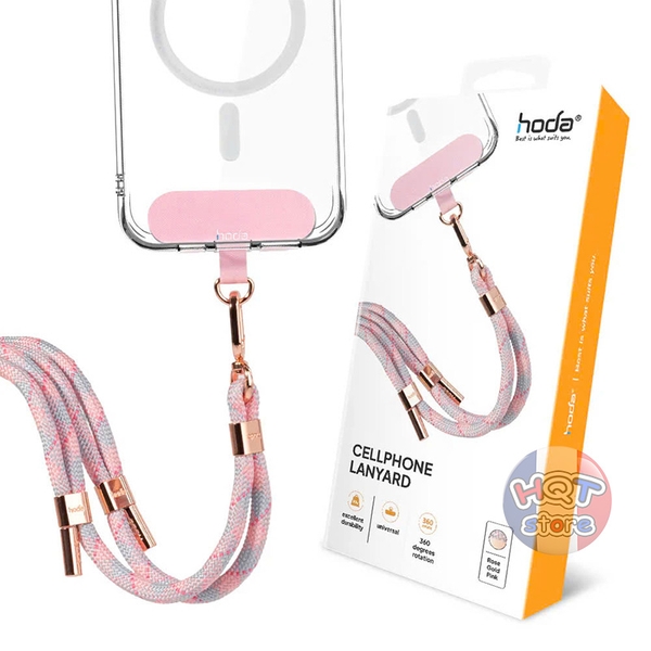 Dây đeo cổ điện thoại Hoda Adjustable Phone Lanyard rãnh tay