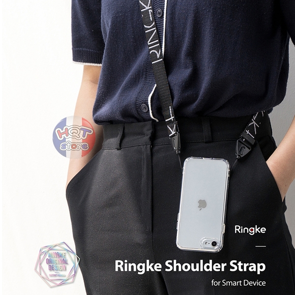 Dây đeo cổ điện thoại Ringke Shoulder Strap Lettering chính hãng