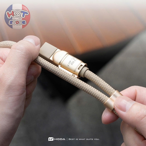 Dây đeo kiêm cáp sạc Hoda 65W All in 1 Quick Charging Cable Lanyard