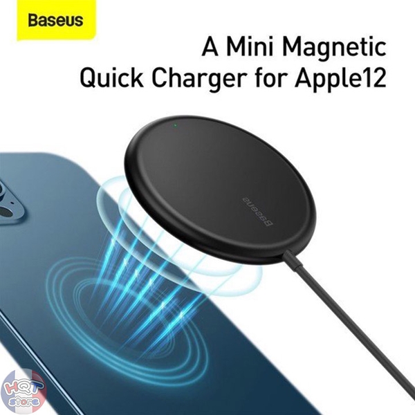 Đế sạc không dây Magsafe Baseus Simple Mini Magnetic Wireless Charger