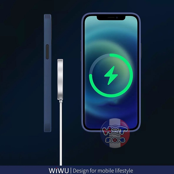 Đế sạc không dây Magsafe WiWU Magnetic Wireless Charger M5 15W