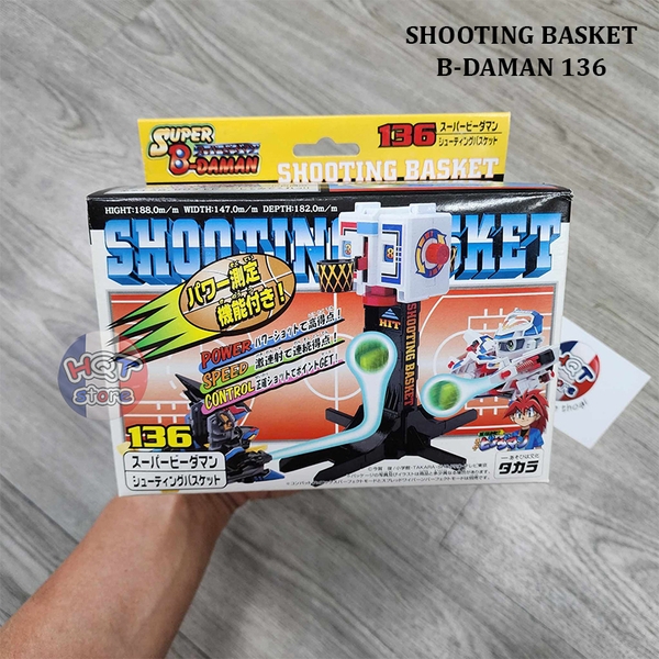 Đồ chơi Takara Super B-Daman Shooting Basket 136 cho Robot bắn bi