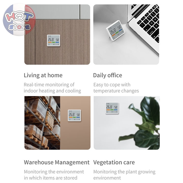 Đồng hồ đo nhiệt độ và độ ẩm Xiaomi Duka Atuman TH1 3.34inch