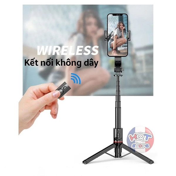 Gậy chụp hình tự sướng Tripod Selfie Stick L12 Bluetooth