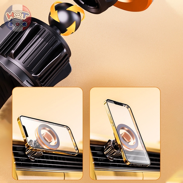 Giá đỡ điện thoại nam châm Magsafe BONERUY Z09 kẹp điều hoà ô tô