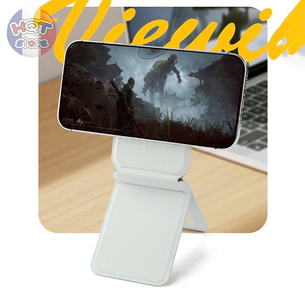 Giá đỡ hít nam châm Magsafe Magnetic Tripod Stand Pro ví da đựng thẻ