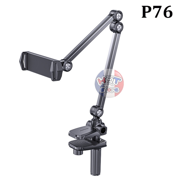 Giá đỡ kẹp bàn P76 Table Clip Bracket Holder 360 cho điện thoại iPad