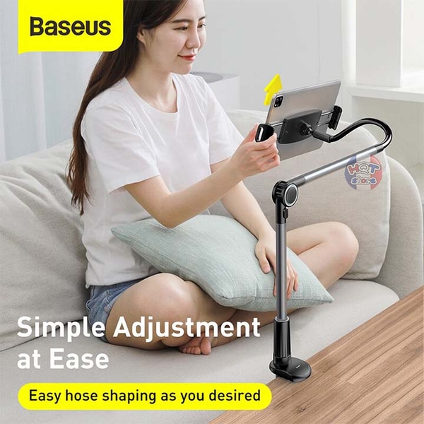 Giá đỡ kẹp điện thoại Ipad Baseus Otaku Life Rotary Lazy Holder 360 độ