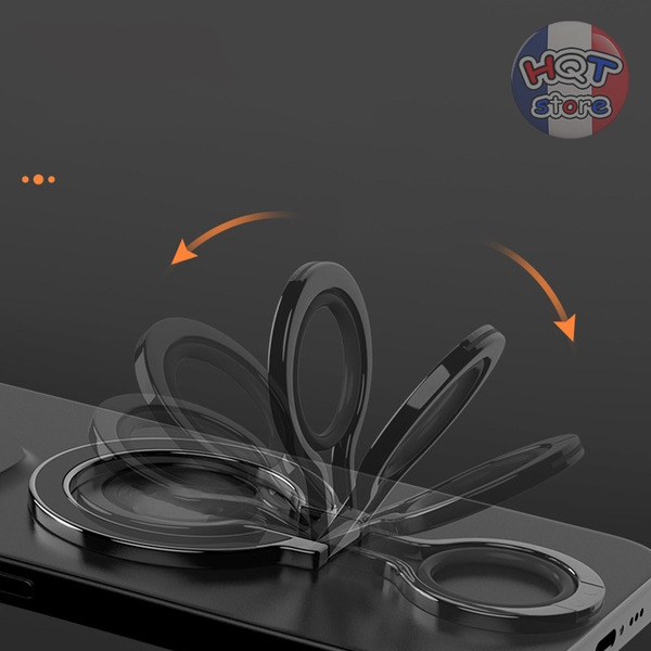 Giá đỡ nam châm Magnetic Ring Holder Magsafe M02 gập xoay 360 độ