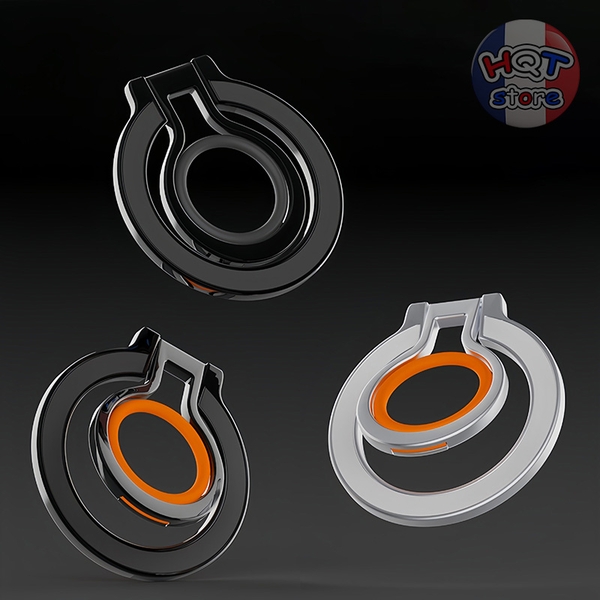 Giá đỡ nam châm Magnetic Ring Holder Magsafe M02 gập xoay 360 độ