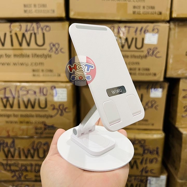 Giá đỡ xoay 360 độ WiWU Desktop Rotation Stand ZM109 cho điện thoại