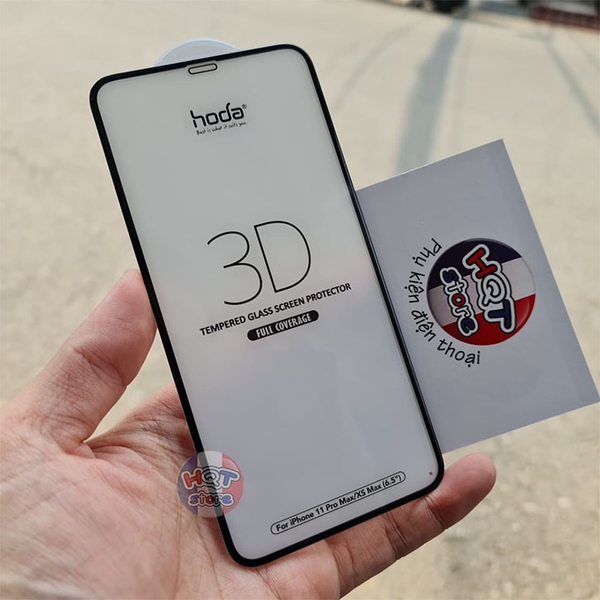 Kính cường lực full màn hình HODA 3D IPhone 11 Pro Max / XS Max
