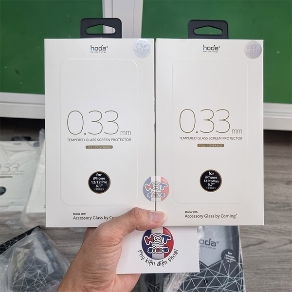 Kính cường lực full màn hình HODA CORNING IPhone 12 Pro / 12