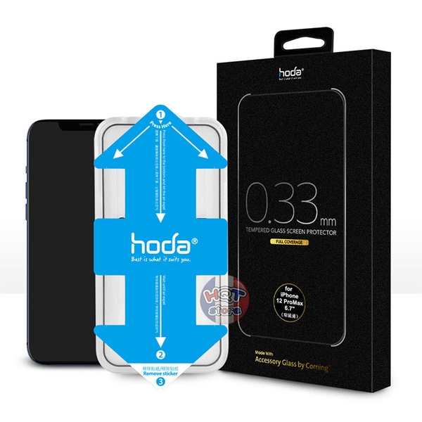 Kính cường lực full màn hình HODA CORNING IPhone 12 Pro Max