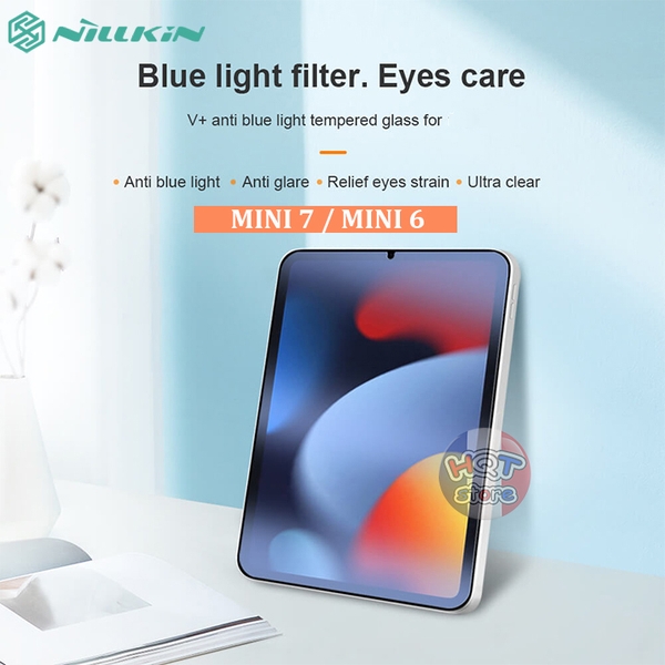 Kính cường lực Nillkin V+ chống ánh sáng xanh IPad Mini 7 / Mini 6