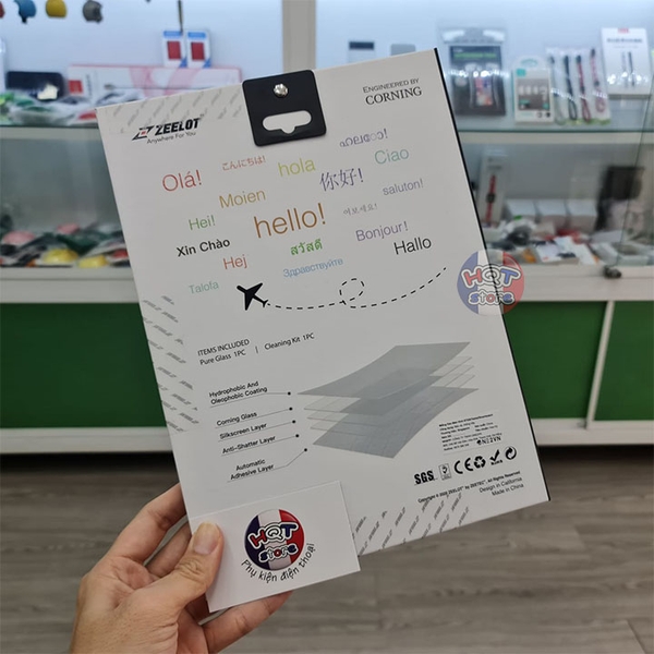Kính cường lực ZEELOT CLEAR IPad Pro 11inch / Air 4 10.9inch 2020