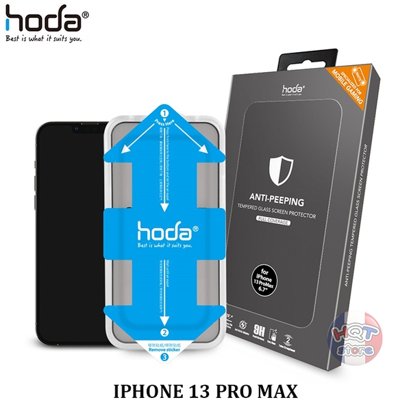 Kính cường lực HODA 2in1 ANTI-PEEPING + MATTE IPhone 13 Pro Max