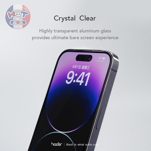Kính cường lực HODA CLEAR 2.5D IPhone 16E / 14 / 13 / 13 Pro