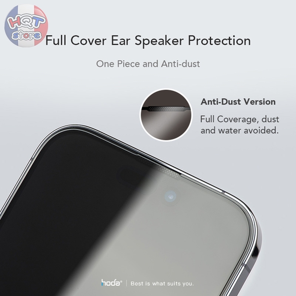 Kính chống chói chống ánh sáng xanh HODA AR + AB 15 Pro Max 15Pro