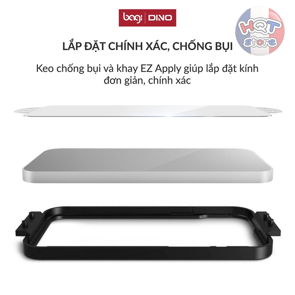 Kính chống ánh sáng xanh Dino by Bagi IPhone 16 Pro Max / 16 Pro