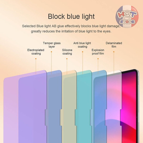 Kính chống ánh xanh Nillkin V+ iPad Pro 11 13 inch M4 Air 6 11 13 M2