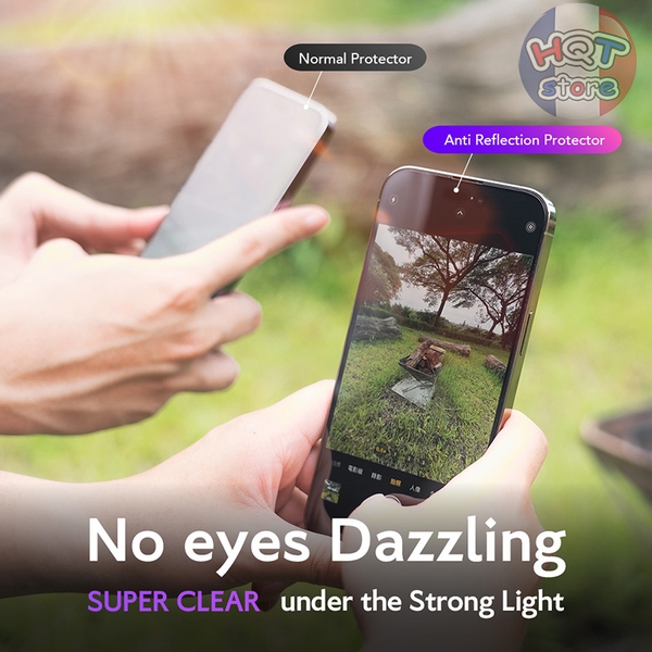 Kính chống chói chống ánh sáng xanh HODA AR + AB 16 Pro Max / 16 Pro