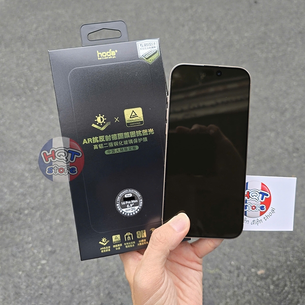 Kính chống chói chống ánh sáng xanh HODA AR + AB 16 Pro Max / 16 Pro