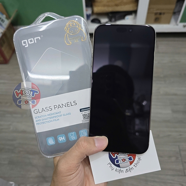 Kính chống chói GOR AR iPhone 16 Pro Max / 16Pro / 15 Pro Max / 15Pro