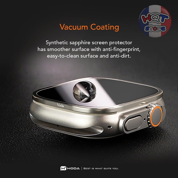 Kính chống chói viền HODA AR Titanium Apple Watch Ultra 3 / 2 / 1 49mm