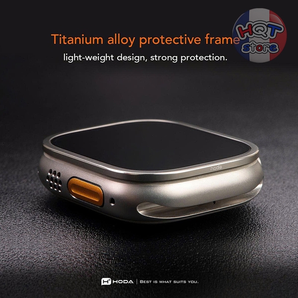 Kính chống chói viền HODA AR Titanium Apple Watch Ultra 3 / 2 / 1 49mm