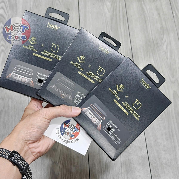 Kính chống chói viền HODA AR Titanium Apple Watch Ultra 3 / 2 / 1 49mm
