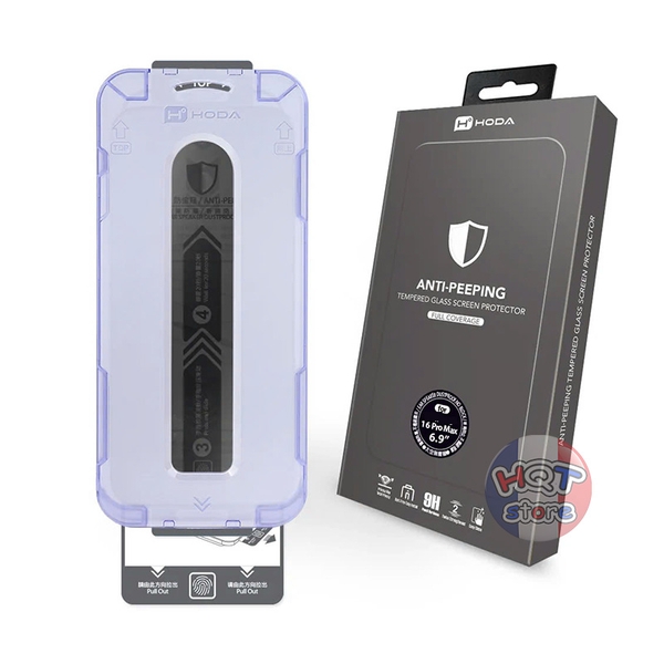 Kính chống nhìn trộm HODA ANTI-PEEPING IPhone 16 Pro Max / 16 Pro