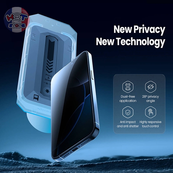 Kính chống trộm Nillkin Guardian IPhone 16 Pro Max 16 Pro 16 Plus 16