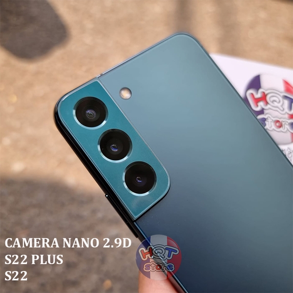 Kính cường lực Camera 2.9D trong suốt cho S22 Plus / S22