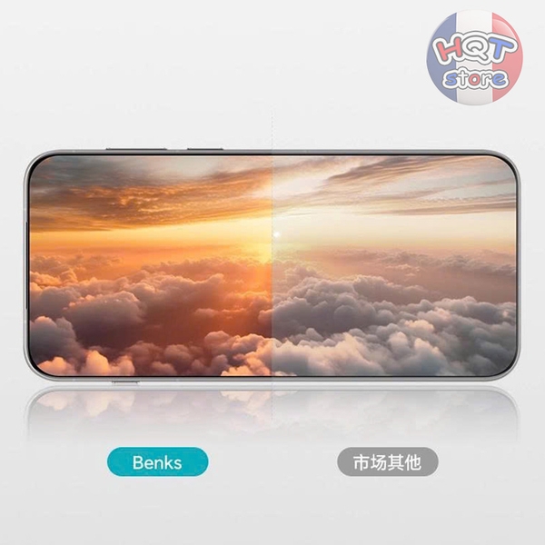 Kính cường lực camera Benks Corning HD AR cho Vivo X300 Pro / X300