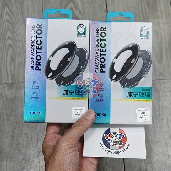 Kính cường lực camera Benks Corning HD AR cho Vivo X300 Pro / X300