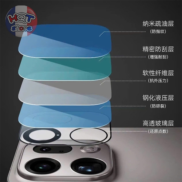 Kính cường lực camera BlueO AR OPPO X9 Pro / X9