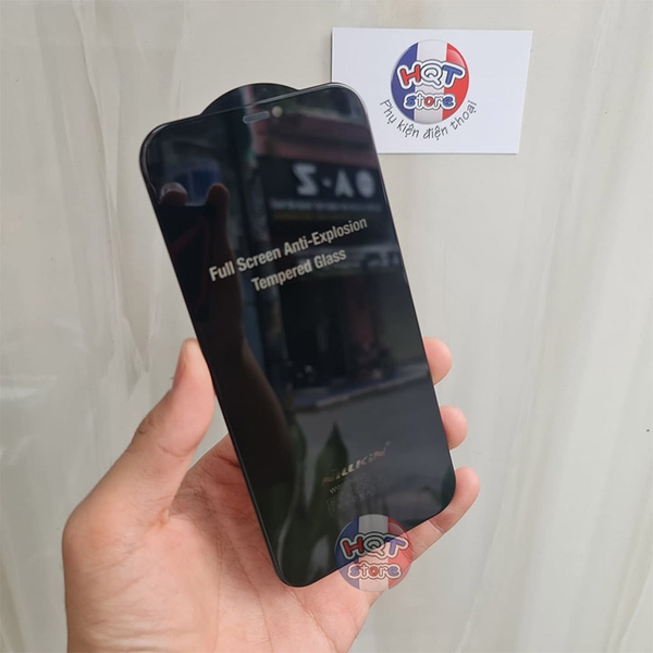 Kính cường lực chống nhìn trộm Nillkin Guardian IPhone 12 Pro Max