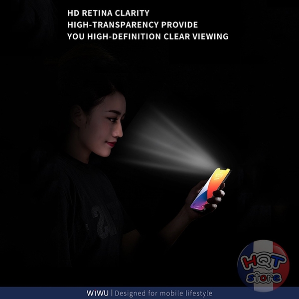 Kính cường lực chống nhìn trộm WiWU iPrivacy IP 11 / XR
