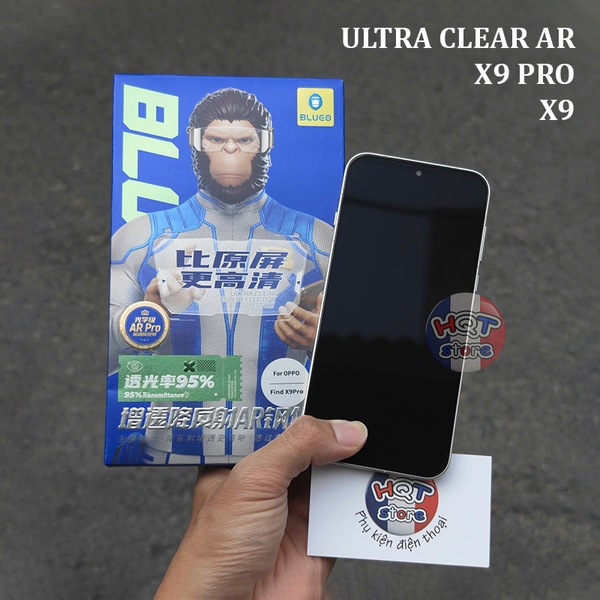 Kính cường lực chống chói BlueO Ultra Clear AR Oppo X9 Pro / X9