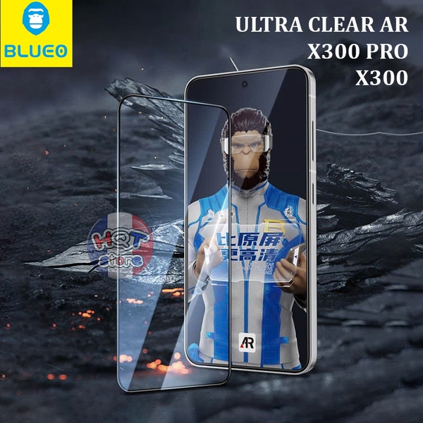 Kính cường lực chống chói BlueO Ultra Clear AR Vivo X300 Pro / X300