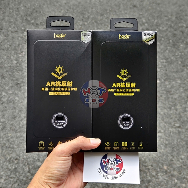 Kính cường lực chống chói HODA AR cho IPhone 16 Pro Max / 16 Pro