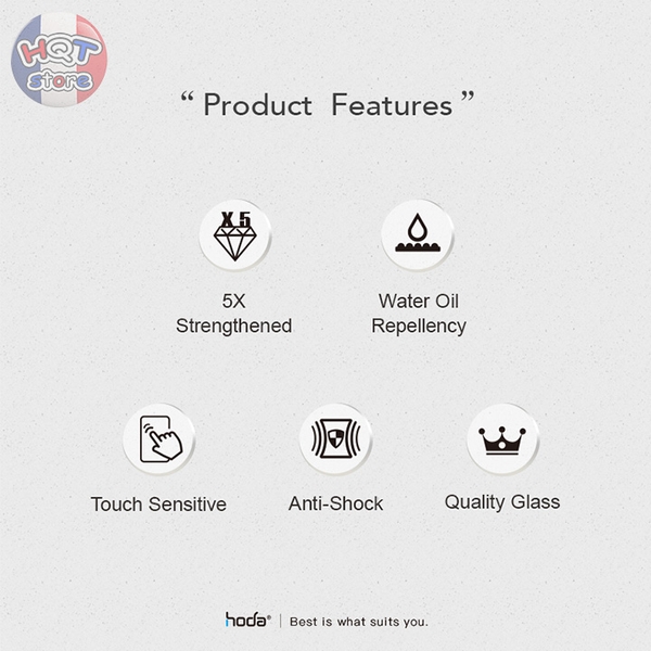 Kính cường lực full màn hình HODA CORNING IPhone 15 Pro Max / 15 Pro