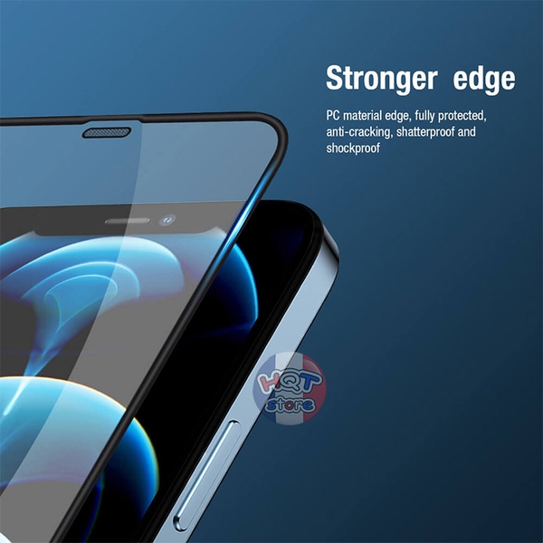 Kính cường lực full màn hình Nillkin PC Edge cho IPhone 12 Pro Max