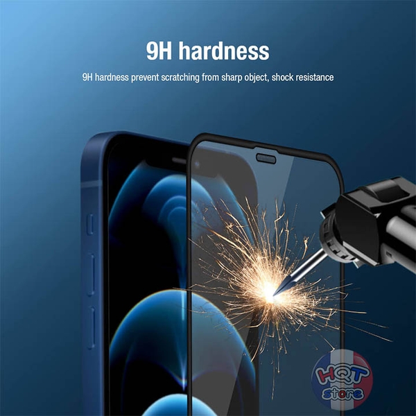 Kính cường lực full màn hình Nillkin PC Edge cho IPhone 12 Pro Max