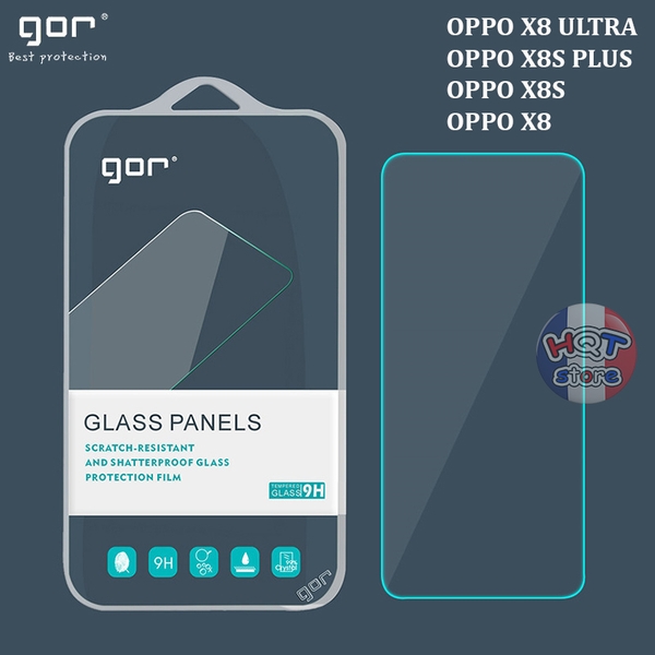 Kính cường lực Gor 2.5D cho OPPO X8 Ultra / X8S+ / X8S / X8 / X8S Plus