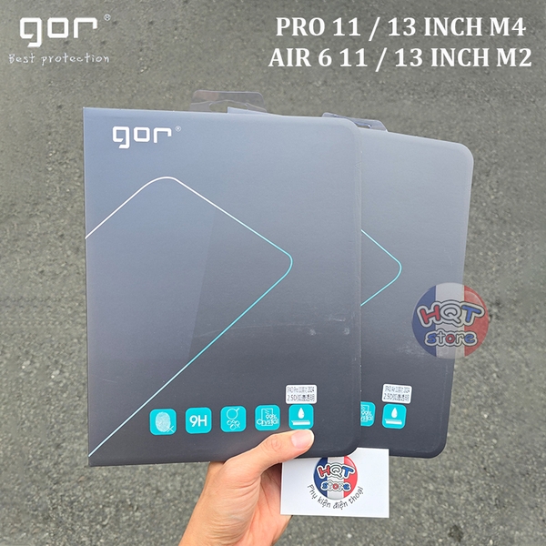 Kính cường lực Gor 9H cho iPad Pro 11 / 13 inch M4 / Air 6 11 / 13 M2