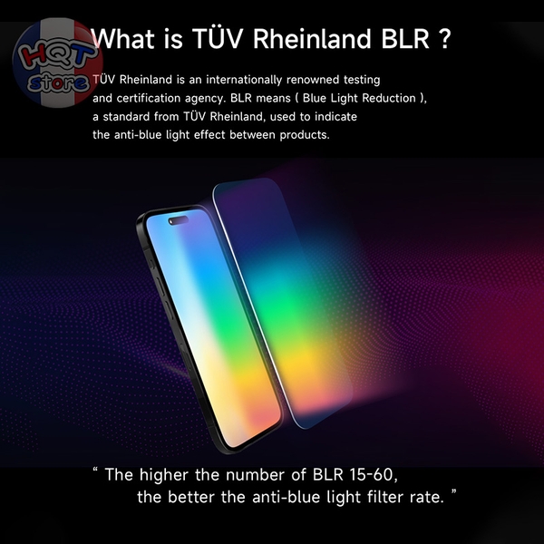 Kính cường lực HODA 3D 2in1 AR + AB TUV BLR60 IPhone 16 Pro Max 16 Pro